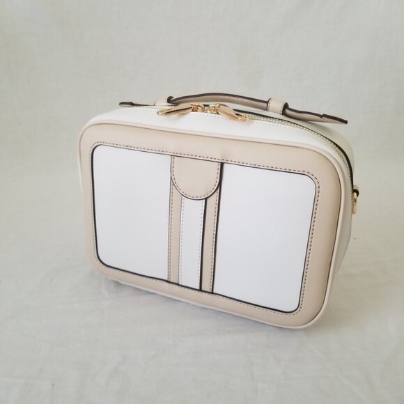 NEW in Box! Lockable Faux Leather Purse Shoulder Bag w/RFID & Detachable Strap - Picture 8 of 16